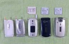 携帯電話　ガラケー　5個セット