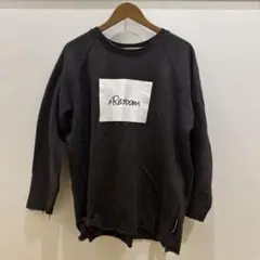 Re:room ダークグレー トレーナー