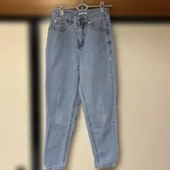 classicalELF ゆるっと穿くテーパードデニムパンツ①