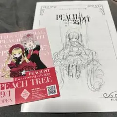 PEACH-PIT PEACH-PIT展　特典　ローゼンメイデン　冊子