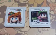 スーパーマリオランド3D ルイージマンション2 DS セット ソフトのみ　中古品