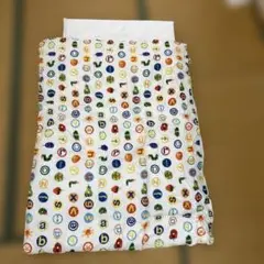 はらぺこあおむし お昼寝布団　日本製 綿100％2重ガーゼ　洗える布団