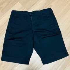 新品未使用　無印良品　ブラックショートパンツ 170/80A