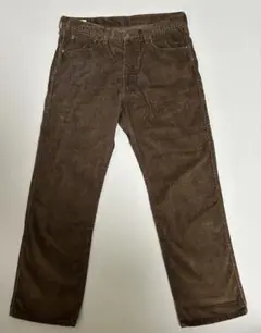 SANDINISTAS コーデュロイパンツ 茶 W32相当