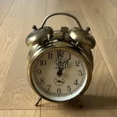 jerger レトロ　手巻き目覚まし時計