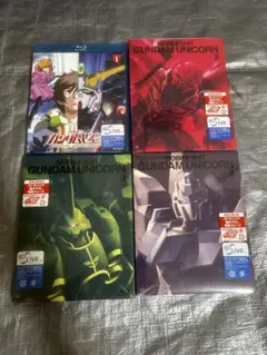 中古（未開封新品含む）機動戦士ガンダムUC Blu-ray 4巻セット