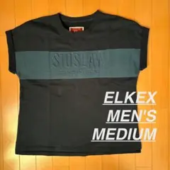 ELKEX エルケクス　半袖　 Tシャツ メンズ　M サイズ　ネイビー