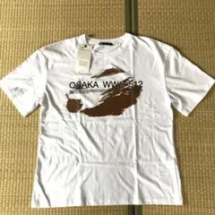 ZARA メタリックプリント柄Tシャツ Sサイズ ②