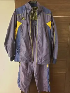 1点限定！お買い得！ミズプロ　ジャージ上下セット【紺】サイズM