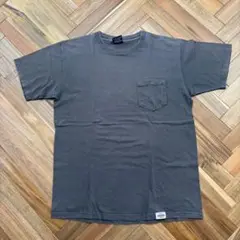 old dickies 無地 ポケット Tシャツ フェード ディッキーズ　L