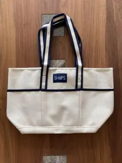 【新品未使用 】SHIPS×YANASE アイボリー トートバッグ