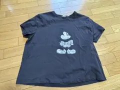 H&M ミッキー　デザインTシャツ　XL