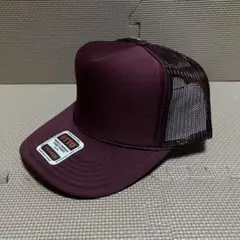 新品 OTTO メッシュキャップのマルーン