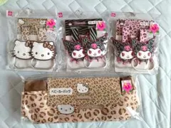 ハローキティ　クロミ　しまむら　ベビーカーバッグ　ベビーカーフック　新品未使用