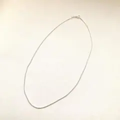【No.64】シンプル チェーン ネックレス silver925