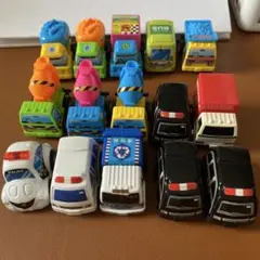 ミニプルバック車15個セット