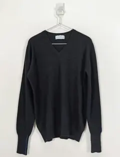 BALLANTYNE Vネックニット【サイズ44 XL相当】【英製】【カシミヤ】