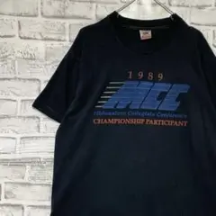 USA製90sヴィンテージTシャツ！シングルステッチ　ブラック半袖古着L723