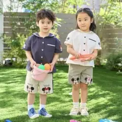 【新品】ディズニー★リトシー★セーラーシャツ★110サイズ★男の子★女の子