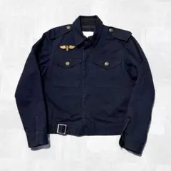 希少 ラルフローレン フランス軍 空軍 金ボタン ミリタリージャケット