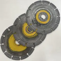 ダイヤモンドカッター ダイヤモンドホイール 150mm 替刃 3枚セット（中古）