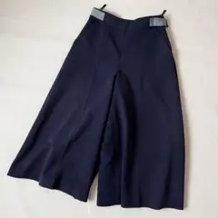 近年モデル フォクシー ニューヨーク　ワイドパンツ ガウチョ ネイビー
