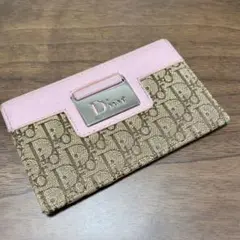 クリスチャンディオール パスケース ピンク トロッター Dior