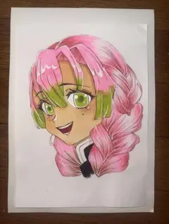 鬼滅の刃 ファンアート 甘露寺蜜璃
