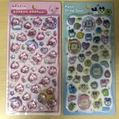 【新品】たまごっちプチドロップシール　しずくちゃんボンボンドロップシール