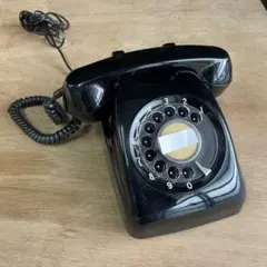 600-A 黒電話　レトロ