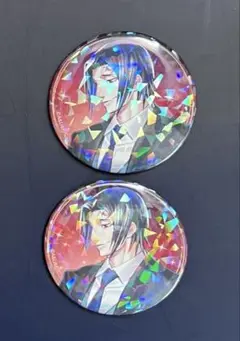 終末のワルキューレ ホログラム缶バッジ　ヘルメス