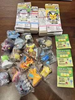 ポケモンキッズ　メガリザードンXY編　コンプリート15体セット　応募券3枚付き