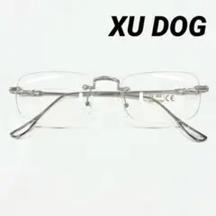 【完売品】XU dog サングラス　フチ無し