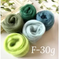 【羊毛・F・30g】羊毛フェルト【匿名配送】まとめ売り 小分け