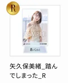 乃木坂46 矢久保美緒 踏んでしまった 乃木コレ アクリルスタンド R 1枚