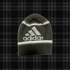 adidas ニット帽 グレー フリーサイズ