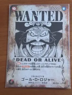 ワンピース 受け継がれる意志 SP ゴール・D・ロジャー 手配書（おまけ付き）
