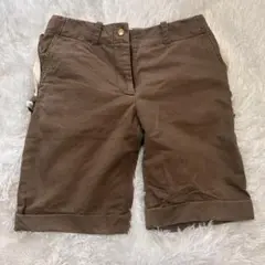 SHIPS ブラウンショートパンツ　デニム　ハーフパンツ　半パン
