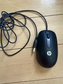 HP 純正 USB 有線マウス ブラック