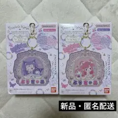 プリキュア×サンリオ　パチパチデコネーム 推し活 ネームキーホルダー