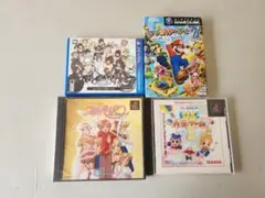 ゲームソフト4本セット 動作確認済、動作未確認あり PS/GC/Vita