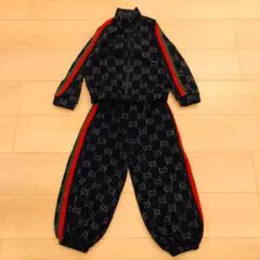 GUCCI セットアップ サイズ5 GG柄 ラメ パーカー パンツ
