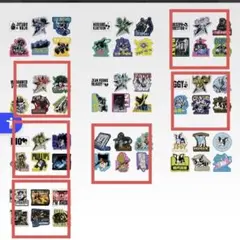 【一番くじ】ジョジョ K賞 ステッカーコレクション