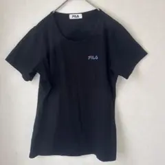FILA ブラック 半袖 Tシャツ　M 即決価格　即日発送