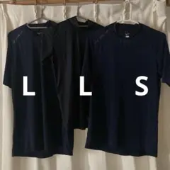 野球　半袖アンダーシャツ　ネイビー　LLS
