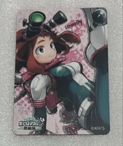 僕のヒーローアカデミア原画展 マグネットステッカーコレクション 麗日お茶子