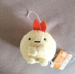 すみっコぐらし プライズ ゴムひも付きマスコット えびふらいのしっぽ