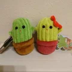 サボりんサボるんLMC　サボりん サボるん　マスコット　キーホルダー　サボテン