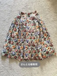 YAECA ヤエカ タックキュロットパンツ LIBERTY リバティ