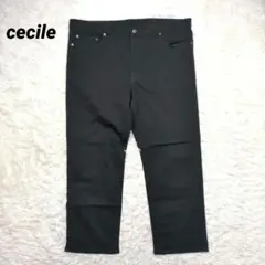 cecile セシール パンツ ストレッチ 大きめ 太め